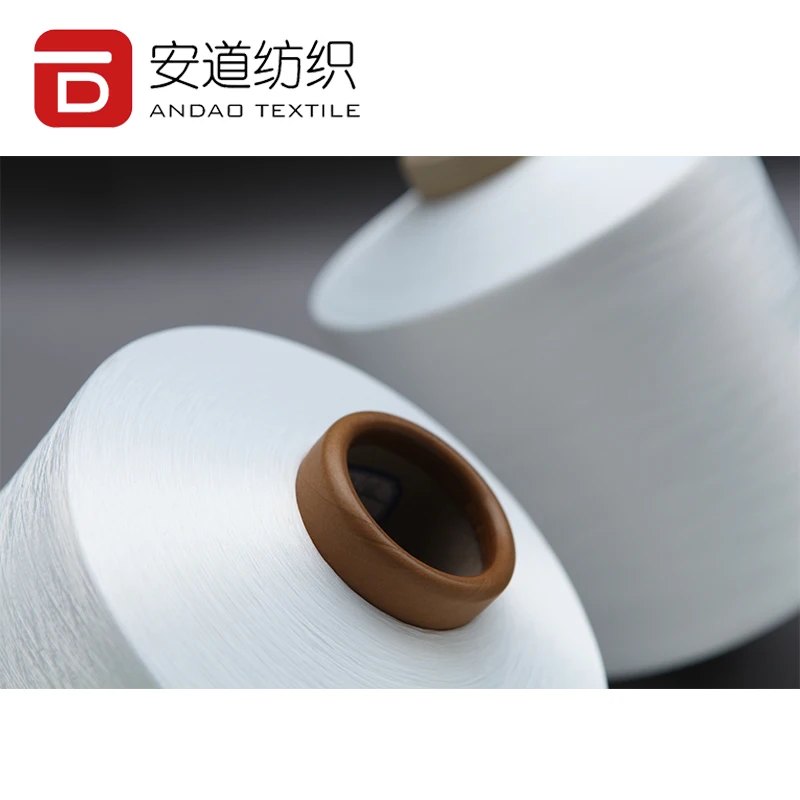  High Tenacity DTY 150D/144F Raw White SIM 100% Polyester Crochet
