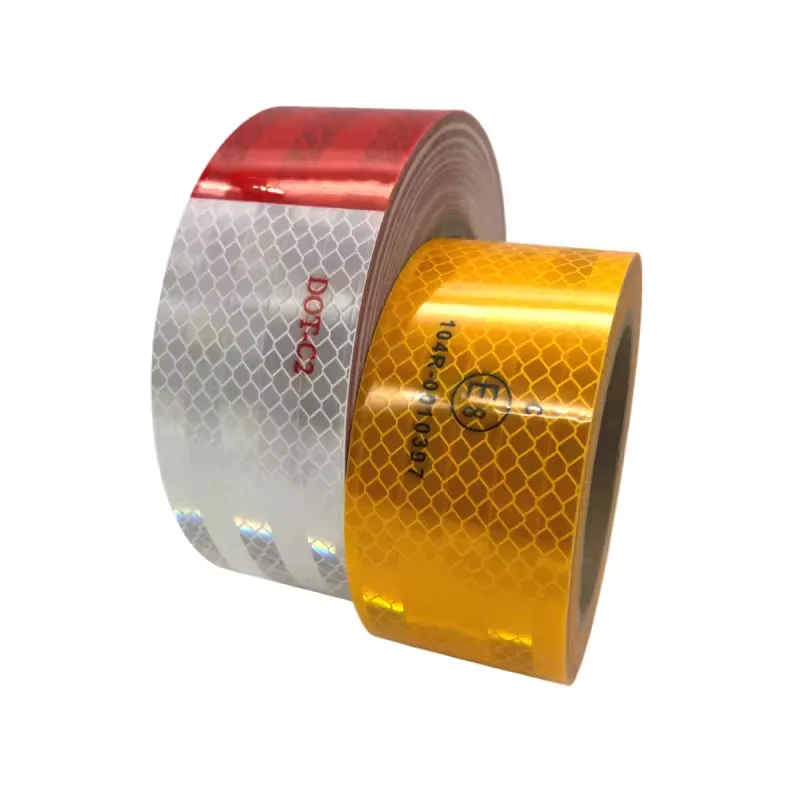 ECE Reflective truck motorcycle car warning reflective strip PC reflective sticker retro reflective tape