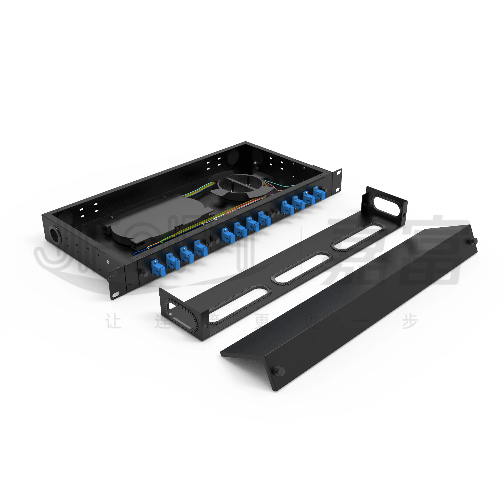 Конкурентоспособная цена стационарные клеммные коробки типа Fusion 24-ядерные волоконно-оптические