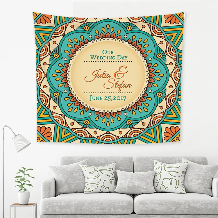 ins wind hanging cloth tapestry background cloth wallpaper bedroom room decoration bedside decoration wall cloth hot sale