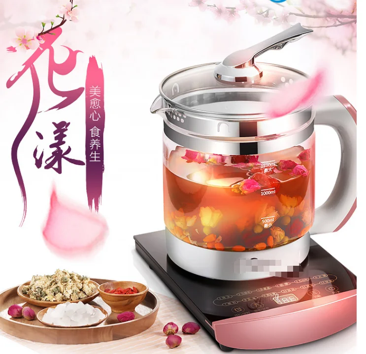 
Pengfaies Factory price kitchen appliance 1.6L cordless glass teapot / plastic electric water kettle 