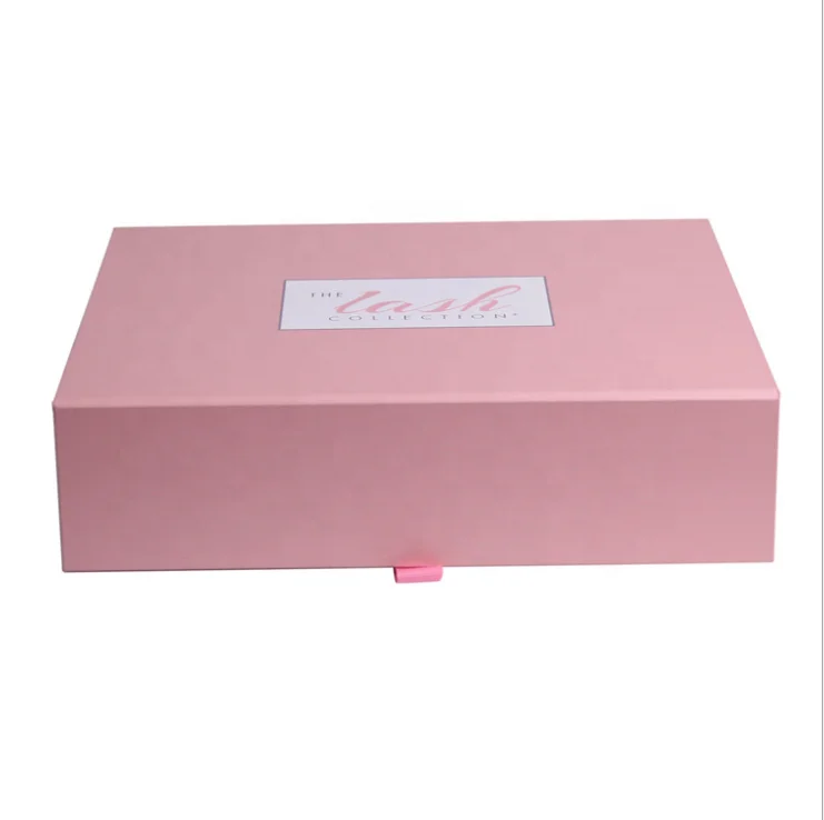 New Customized cardboard luxury packaging foldable paper gift box