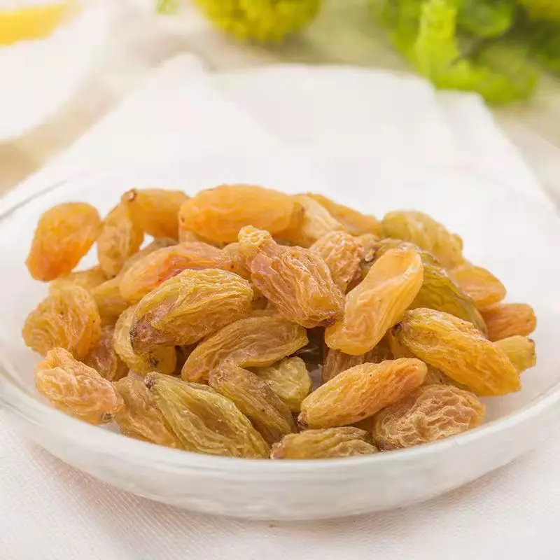 Factory Supply Top Quality Luscious Dried Seedless Golden Raisins