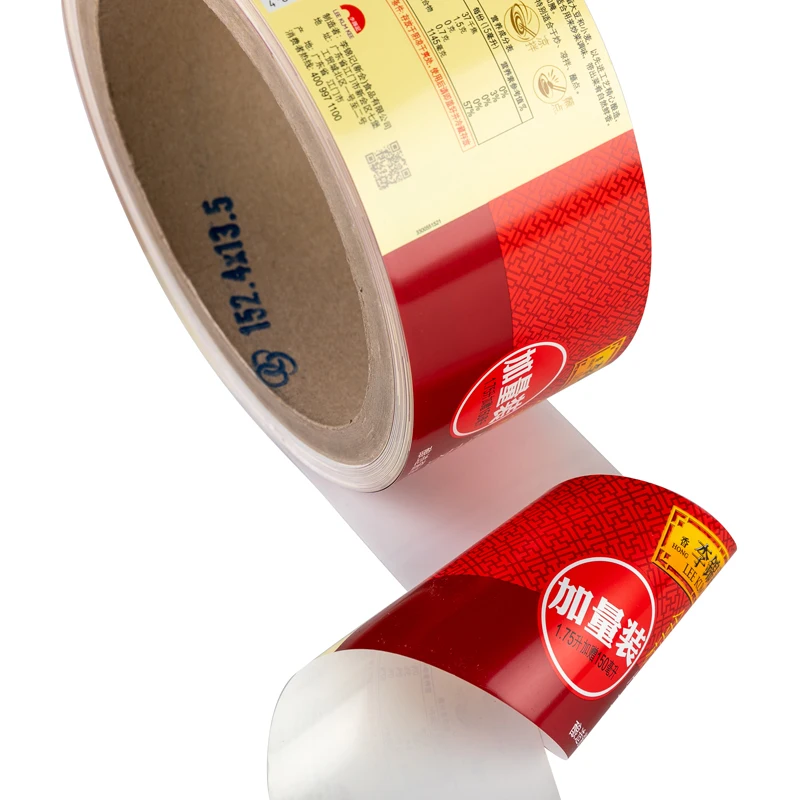 Packaging Labels Transfer Packaging Labels Custom Pvc Heat Shrink Label Roll