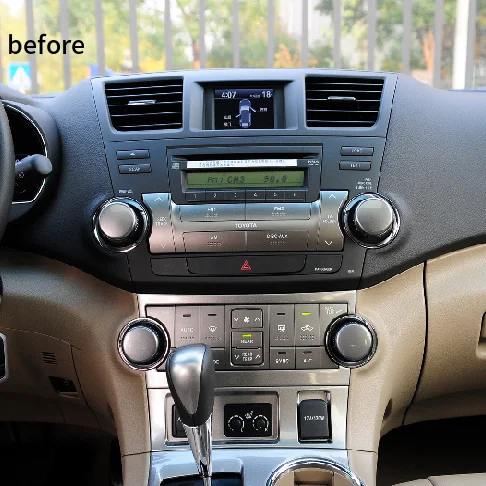 10 Inch Android 2 Din Car Multimedia Player Radio GPS Navigation Universal Stereo With Camera for TOYOTA 2009-2014 Highilander