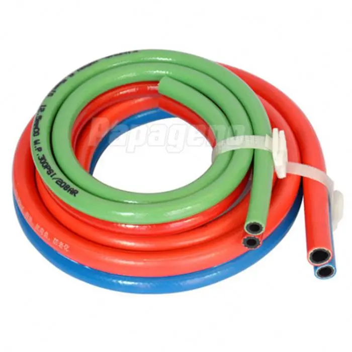 Colorful PVC /Rubber Twin Line Oxygen Acetylene Welding Hoses/Pipe