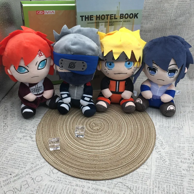 Wholesale Plush Doll Cartoon Anime Cool Ninja Kakashi Stuffed Animal Toys Soft Cotton Plush Doll For Claw Machine Promotion Gift