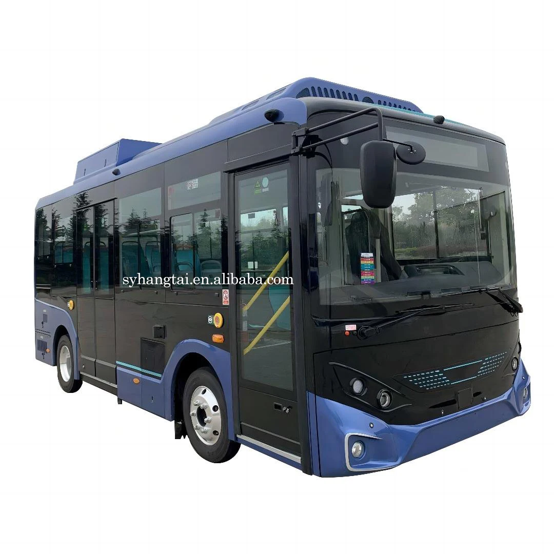 Customization 6.7m ZEV Electric Public Bus 28 Seats Ebus 300km Employee Shuttle Bus