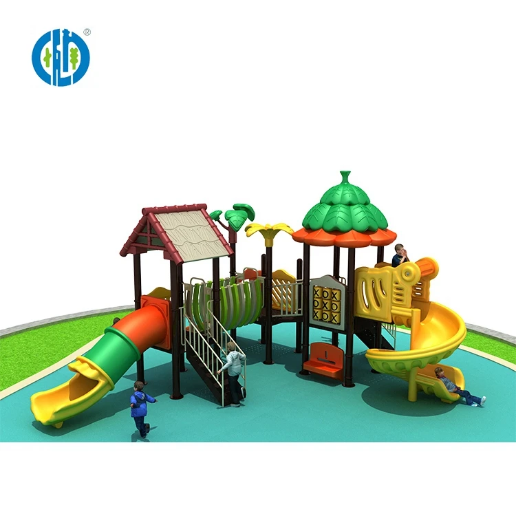 Factory supply latest new sports equipments children plastic outdoor playground for park