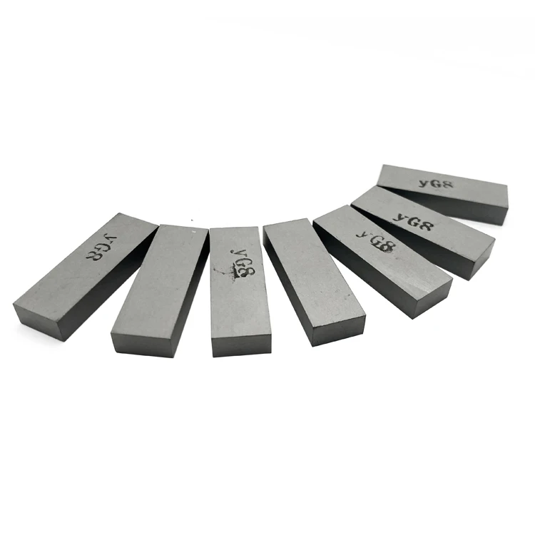 YG8 YG9 YG15 YG6X YG11C YW1 YW2 YG20 High wear resistant carbide plate long flat bar