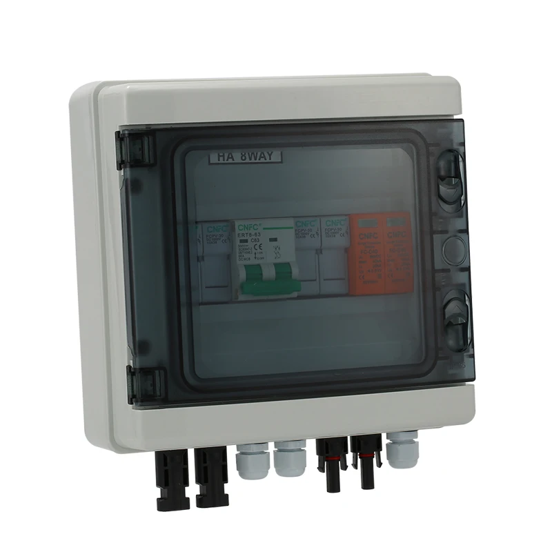 OEM 1 2 3 4 6 pv Строка солнечной батареи одиночный комбайнер коробка ac