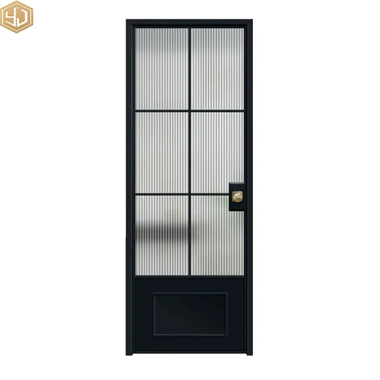 Modern Design Aluminum Alloy Process Door Arc Door  For Kitchen Doors