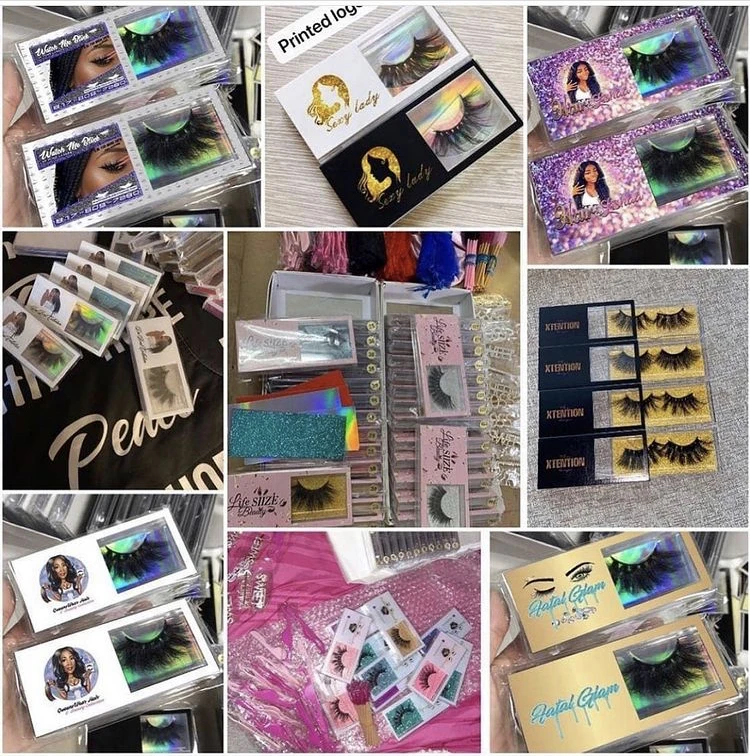 lashes5d wholesale vendor cils eye lashesh  faux mink bulk mink eyelashes lashpackaging box lashese with case faux mink