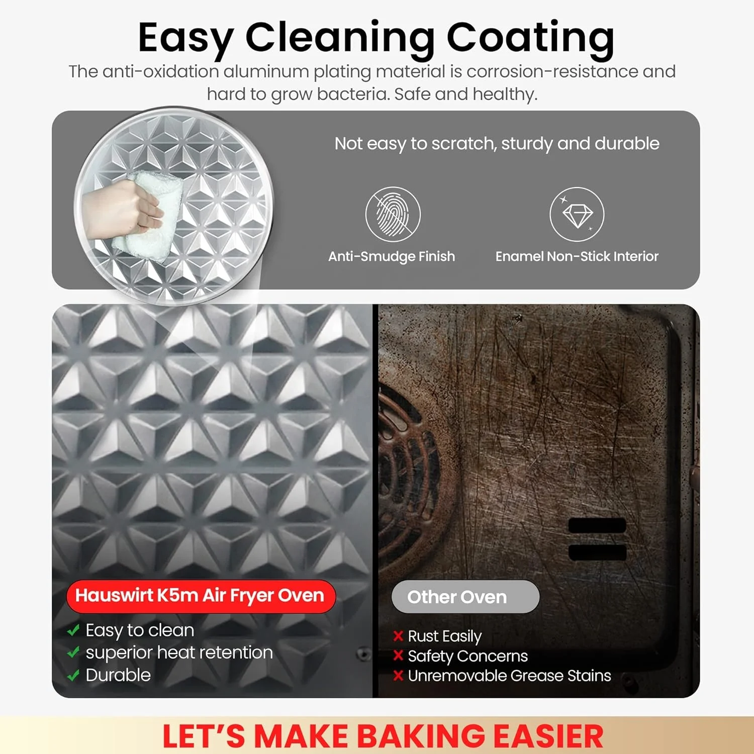 25L Factory OEM Airfry function No Oil Cooking LED Air Fryer Oven