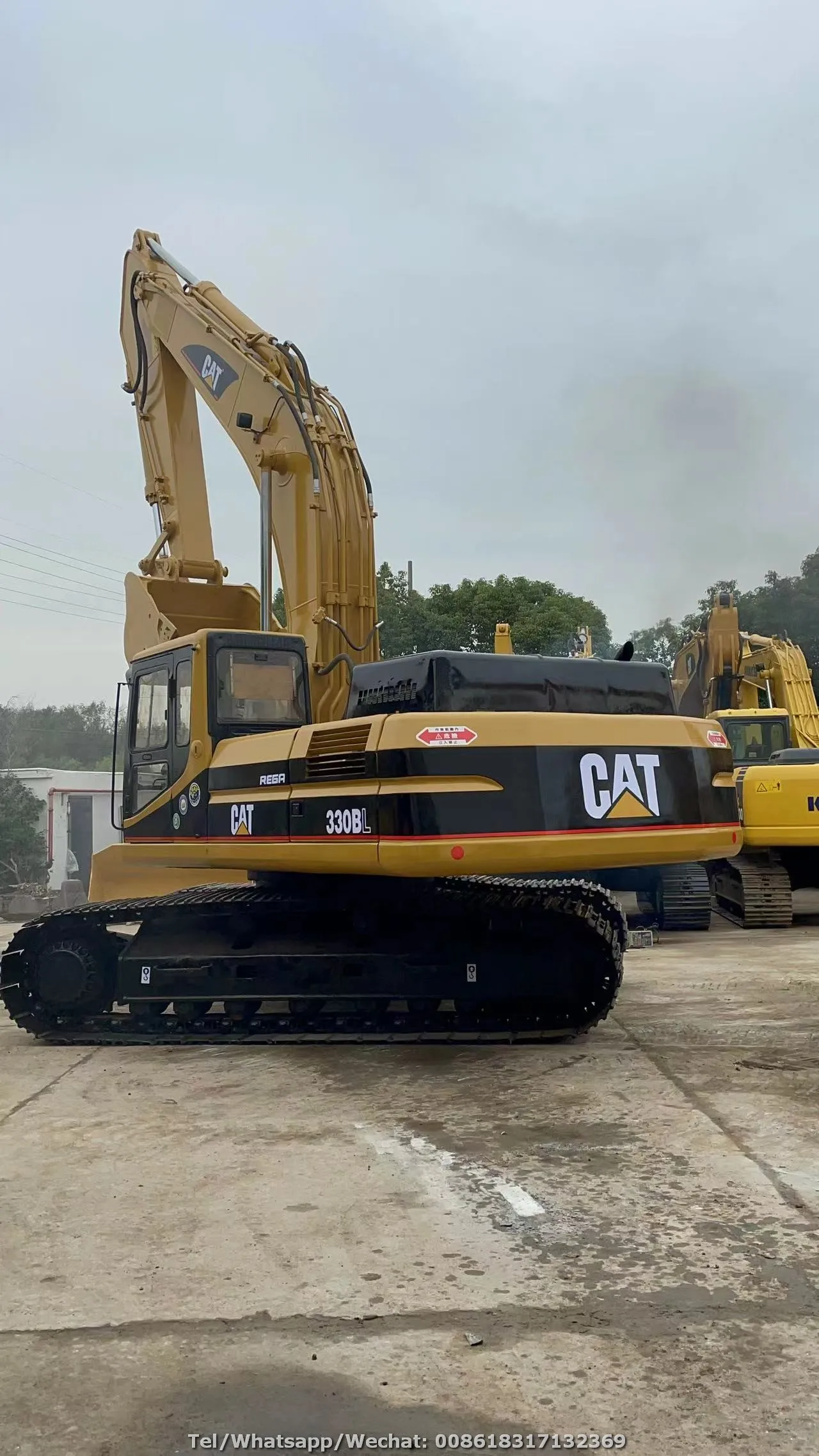 Подержанный экскаватор Cat 330BL 30 тонн 33-тонный для тяжелых шахт подержанный гусеничный 20