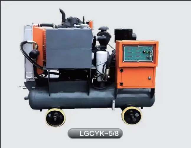 low price 5m3 8bar 7m3 10m3 12m3 air compressor diesel engine  air compressor machine price mounted on truck