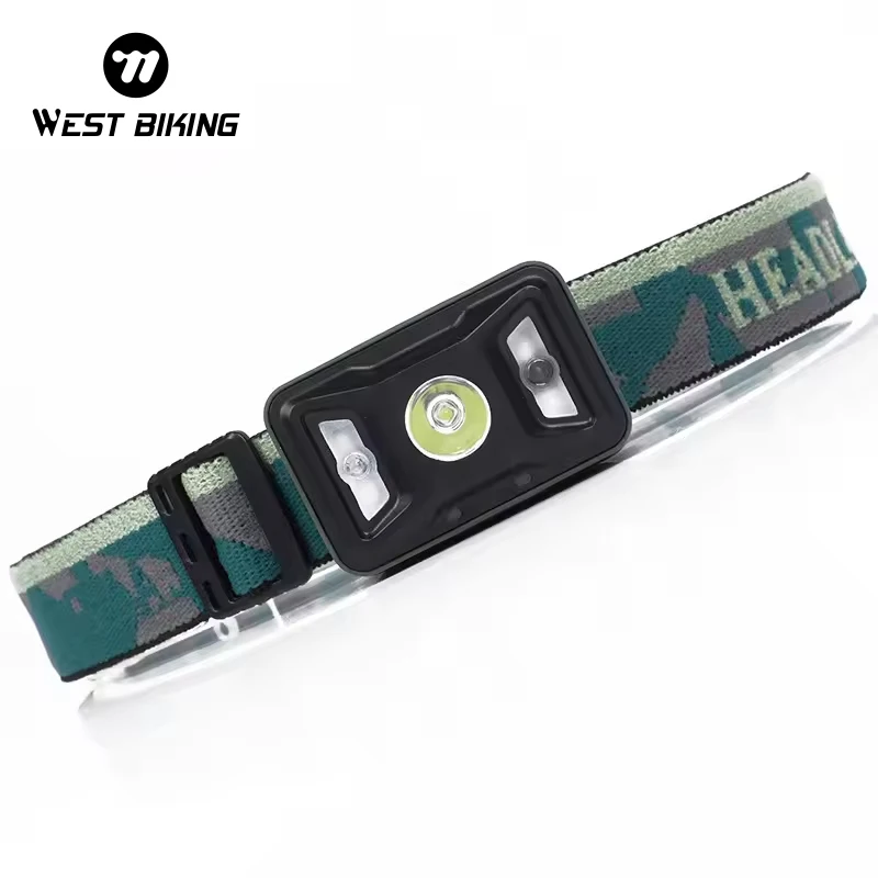 WEST BIKING usb bicycle charging aluminum led bike tail headlamp set usb mode rechargeable bike accessory head bicycle lights