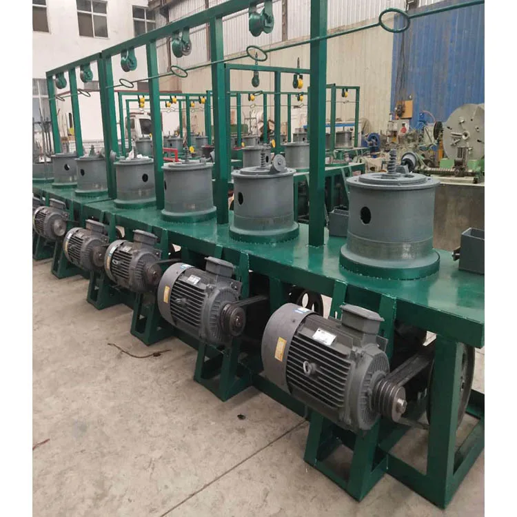 High Performance Stainless Steel Multi Pulley Type Wire Drawing Machine