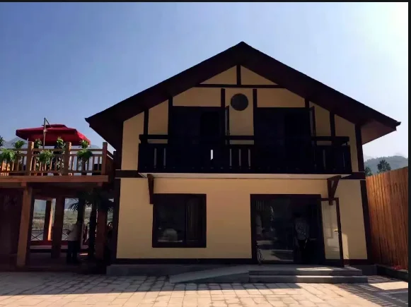 Хорошее качество Экономичный и практичный сборный деревянный дом для отдыха на курорте