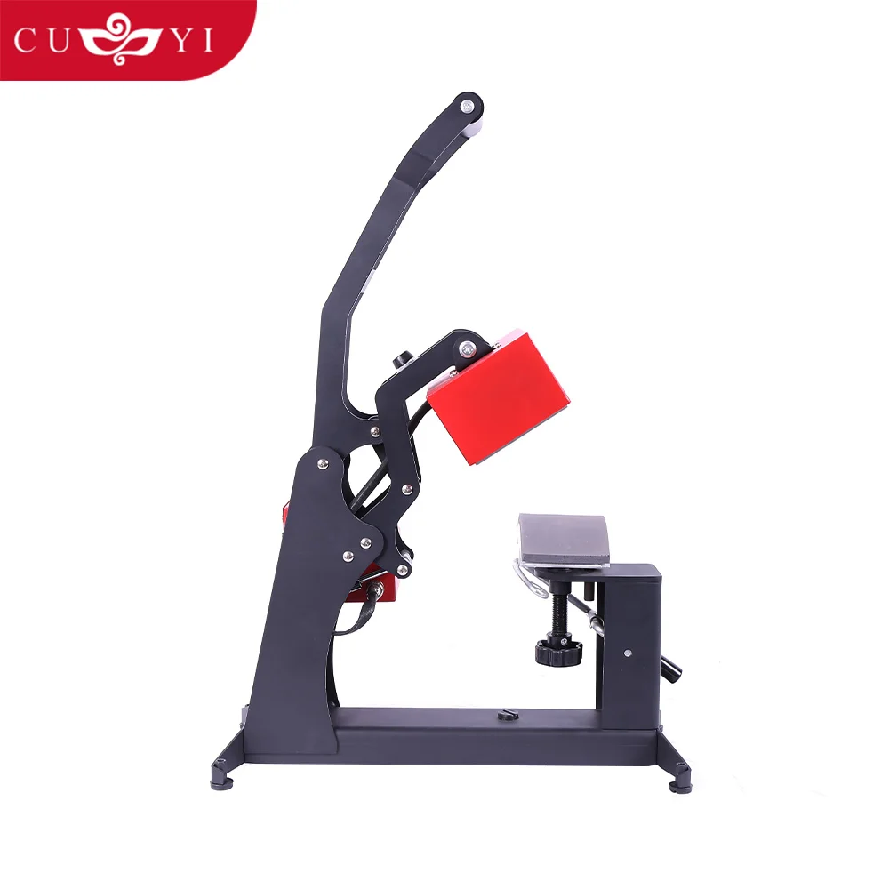 CUYI Manufacturing cap printing machine Cap Heat Press Machine Wholesale Can be Grouped two in one