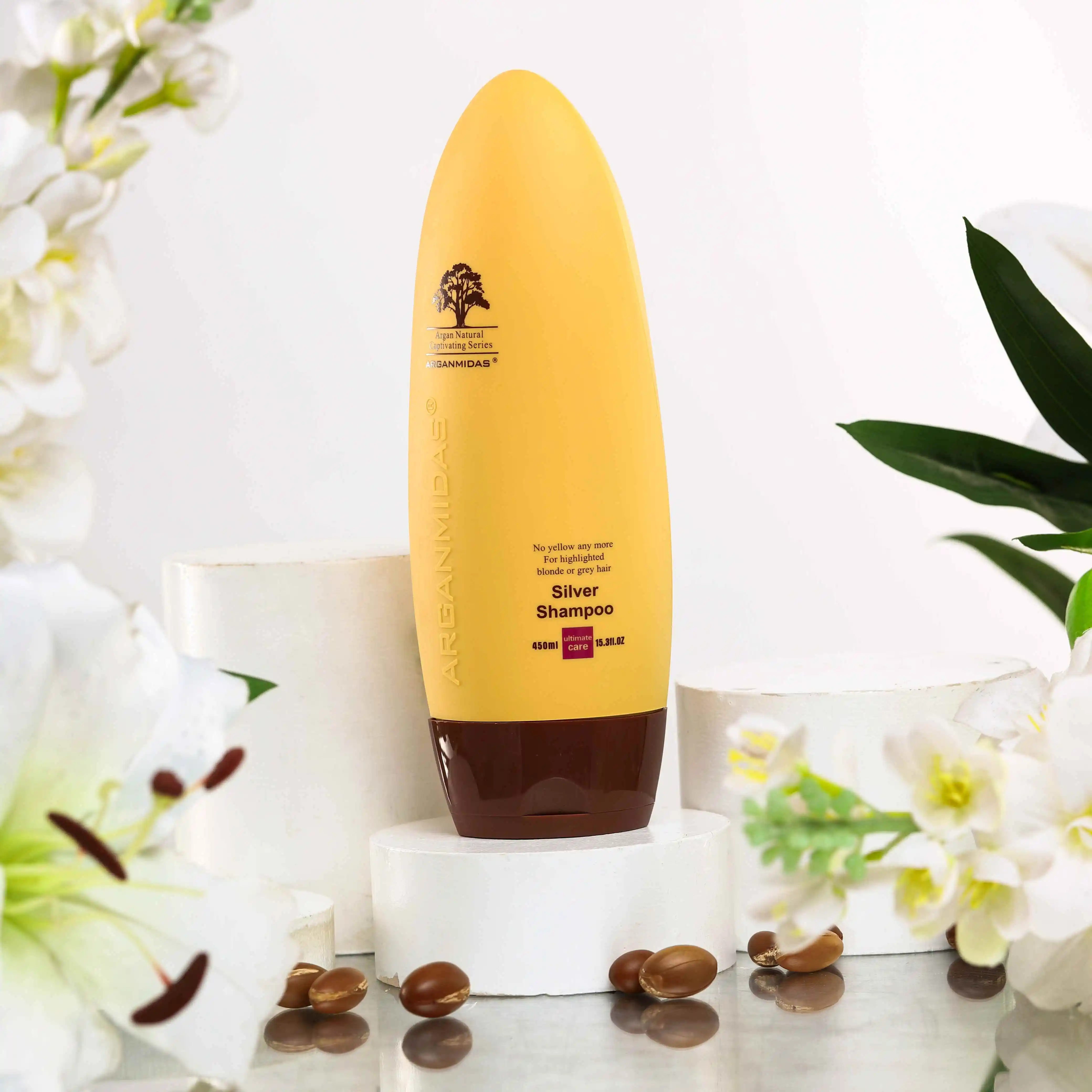 Sulphate Free Shimmer Light Violet Sliver Dyeing Toner Toning Private Label No Yellow Purple Shampoo For Blonde Hair