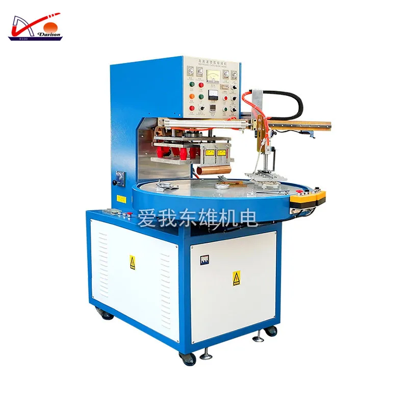 high speed blister sealing machine auto rotary HF welding machine