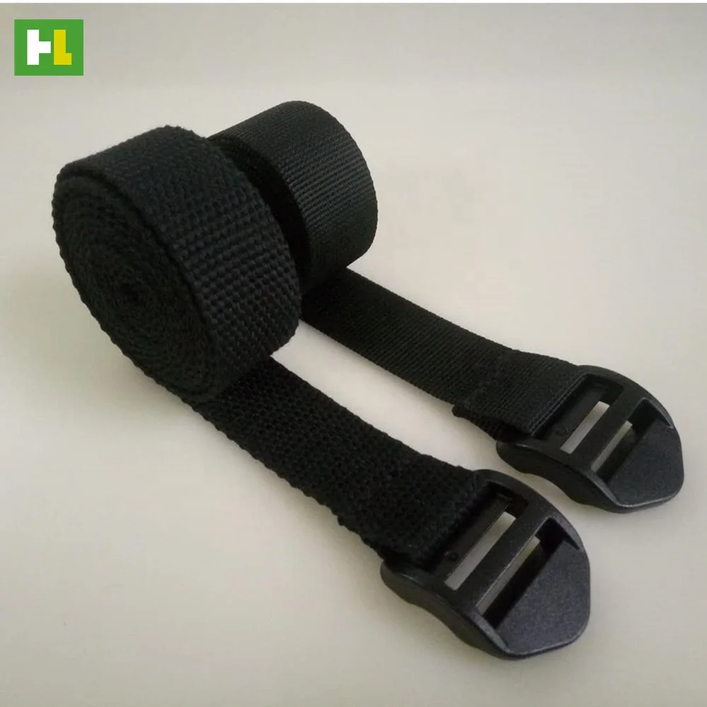 Cheap easy using luggage tie-down strap adjustable bag accessory binding belt