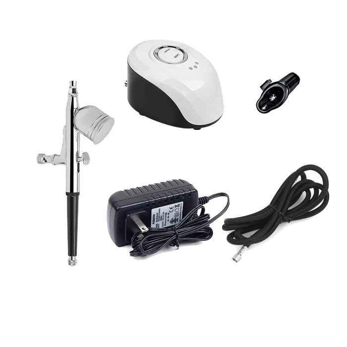 Hot Sale Multi-Purpose Air Brush Compressor Set Kits Nail Tattoo Cake Hobby Makeup Airbrush