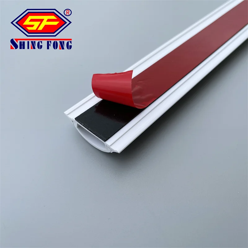 PVC Arc Floor Cable Trunking Round Trunking Bahrain 70x20mm Half Moon Cable Duct