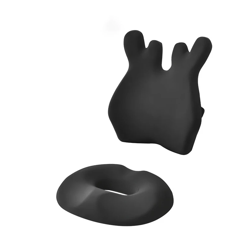 Comfortable  Coccyx Memory Foam  Shape Round  Set Seat  Lumbar Pillows Seat Cushions Back Cushions For Car Office Chair
