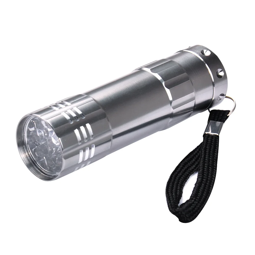 Сушилка для ногтей УФ-лампы 9 светодиодными лампами Мини UV LED фонари портативность ультрафиолетового света машина быстро сохнет Маникюрный