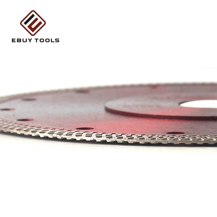 4inch 5inch 7inch Diamond Circular Saw Blade Mesh Dry Porcelain Blade Diamond Marble Cutter Blade for Cutting Tile Ceramic