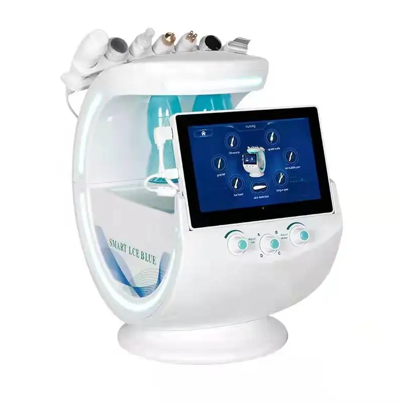 Factory Price Oxygen Jet hydra skin Facial Massager hydrofacials smart ice blue Hydrafaci beauty machine