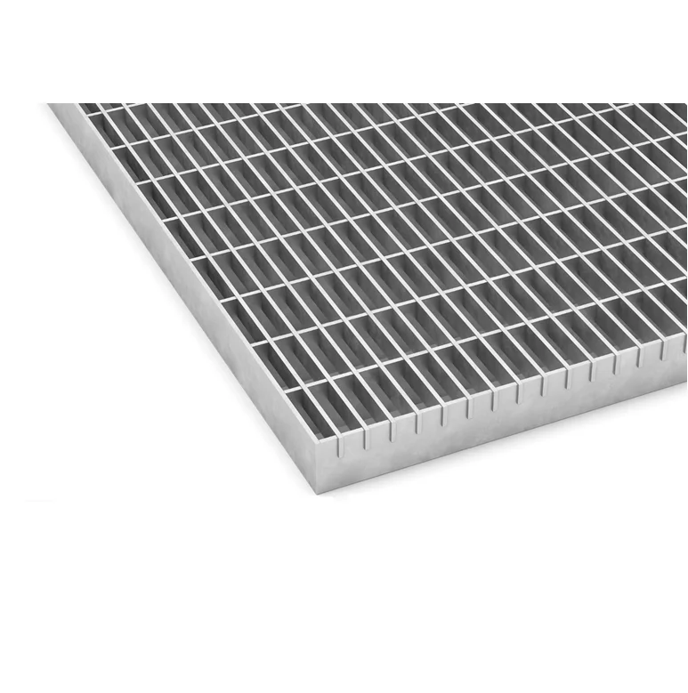 Steel Grating Galvanized Steel Driveway Grating Metal Bearing Bar Grid Serrated Steel Mesh
