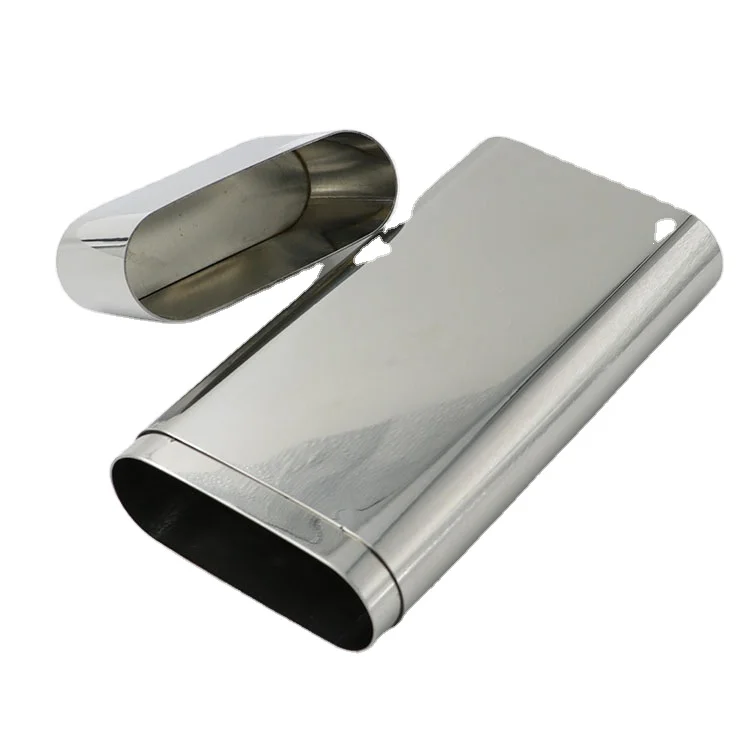 Hot Selling Product Triple Cigar Tube Empty Cigar Tube Oval Cigar Case