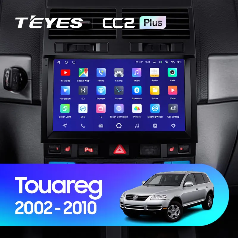 TEYES CC2 Plus For Volkswagen Touareg GP 2002 - 2010 Car Radio Multimedia Video Player Navigation GPS Android 10 No 2din 2 din d