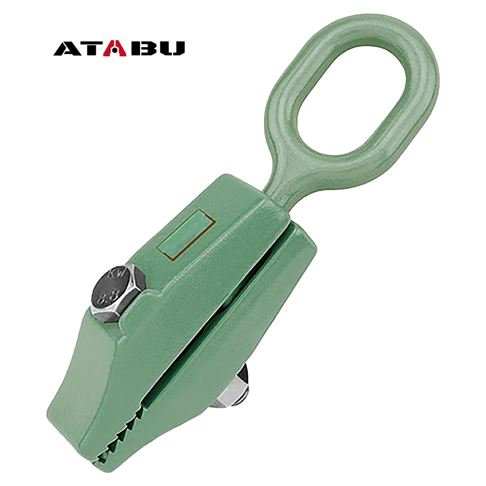 High Quality Single-Way Operation Alloy Steel Thin Edge Mouth Auto Body Pull Clamp