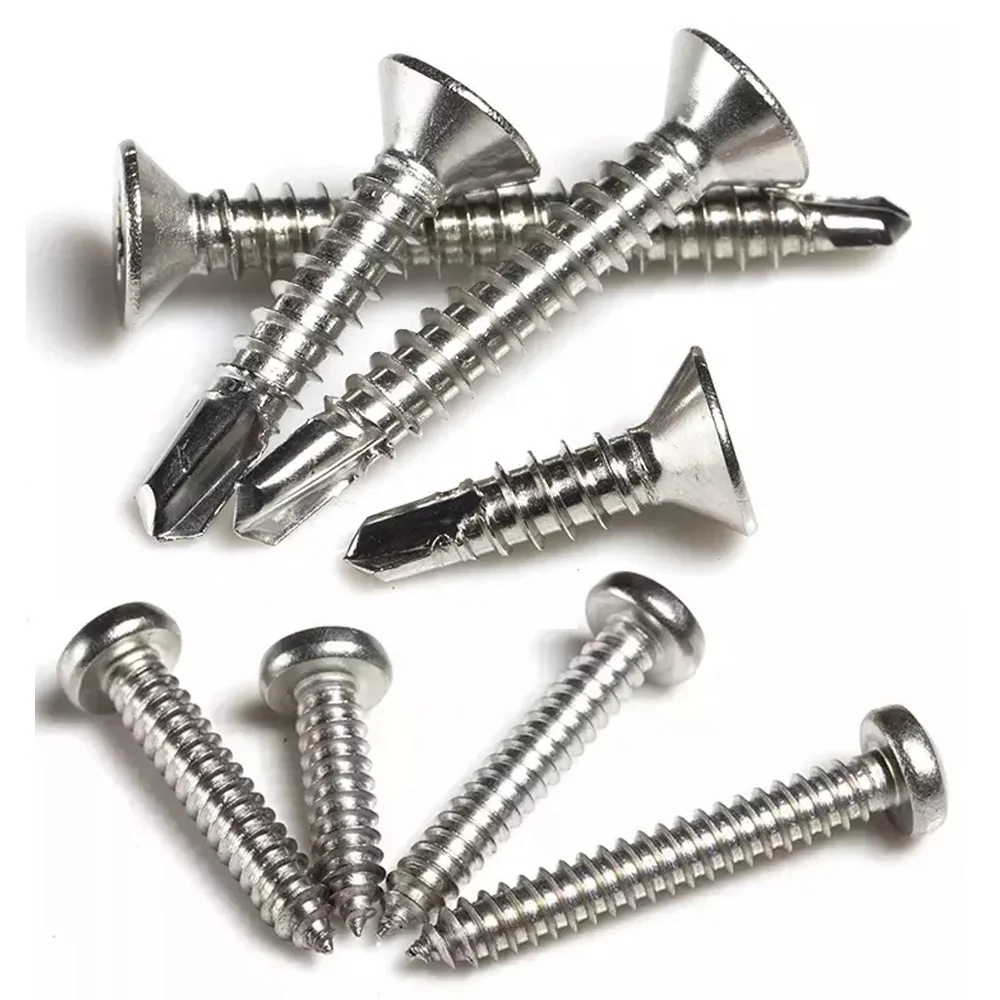 m2 m3 m4 m5 countersunk flat truss head torx stainless steel chipboard self tapping wood screws