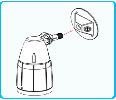 Led flood spot light knuckle mount led spotlight for outdoor Landscape Garden lighting