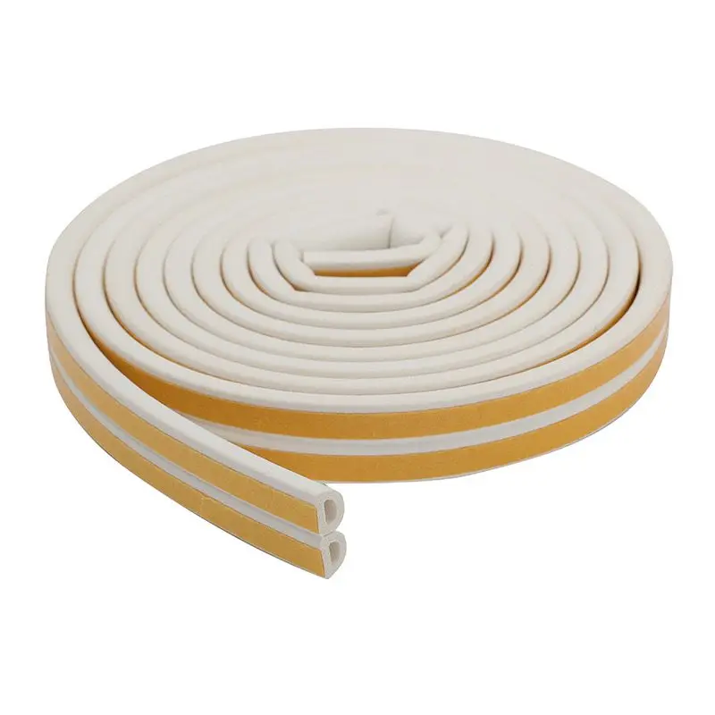 Soundproof EPDM Self Adhesive Foam Sponge Roam Rubber Seal Strip for Door and Wind