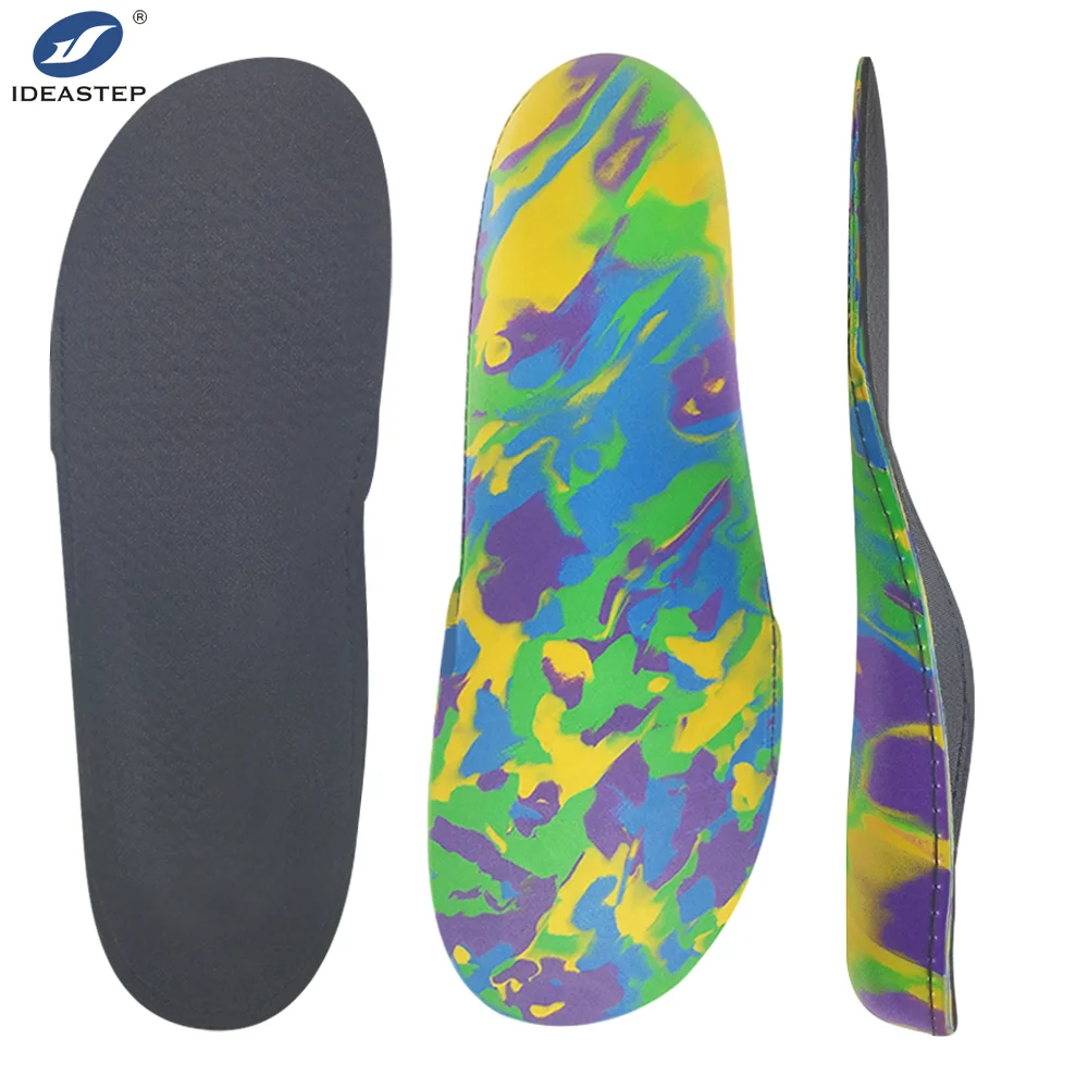 Arch Feet Insoles Shoes With Gel Heels Absorbing  Sports Pad  Foot Support Kids  Lady Women Jump  Running For The Flat Thick