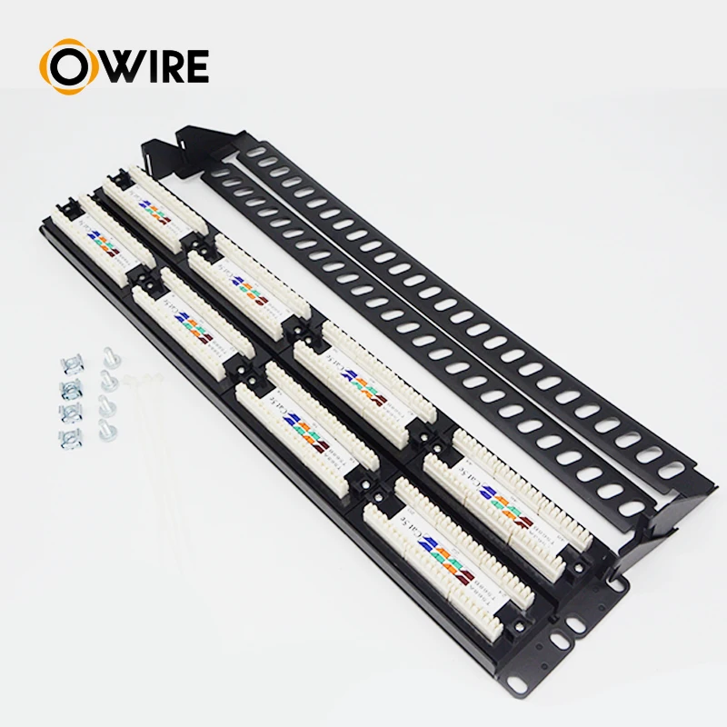  Черного цвета и 8 портов UTP Cat5E коммутационная