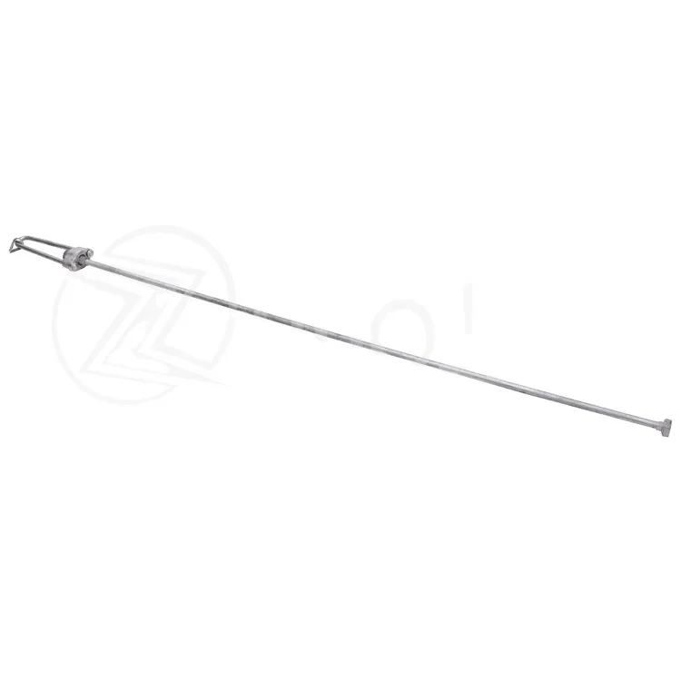 Hot Dip Galvanized Steel Welding Rod Stay Anchor /earth Anchor/draw Stay Rod