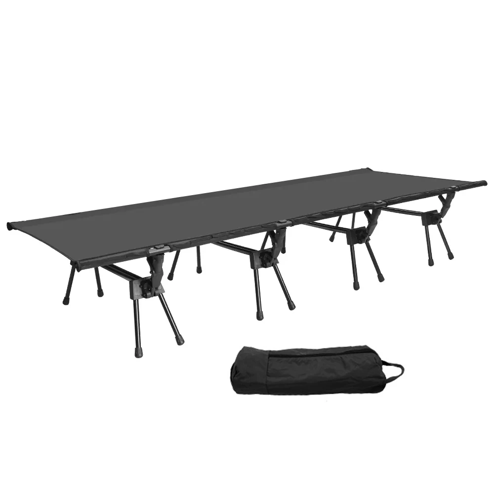 Wholesale Cheap factory price Folding Camping Bed Adjustable Outdoor Aluminium Sleeping camping Cot