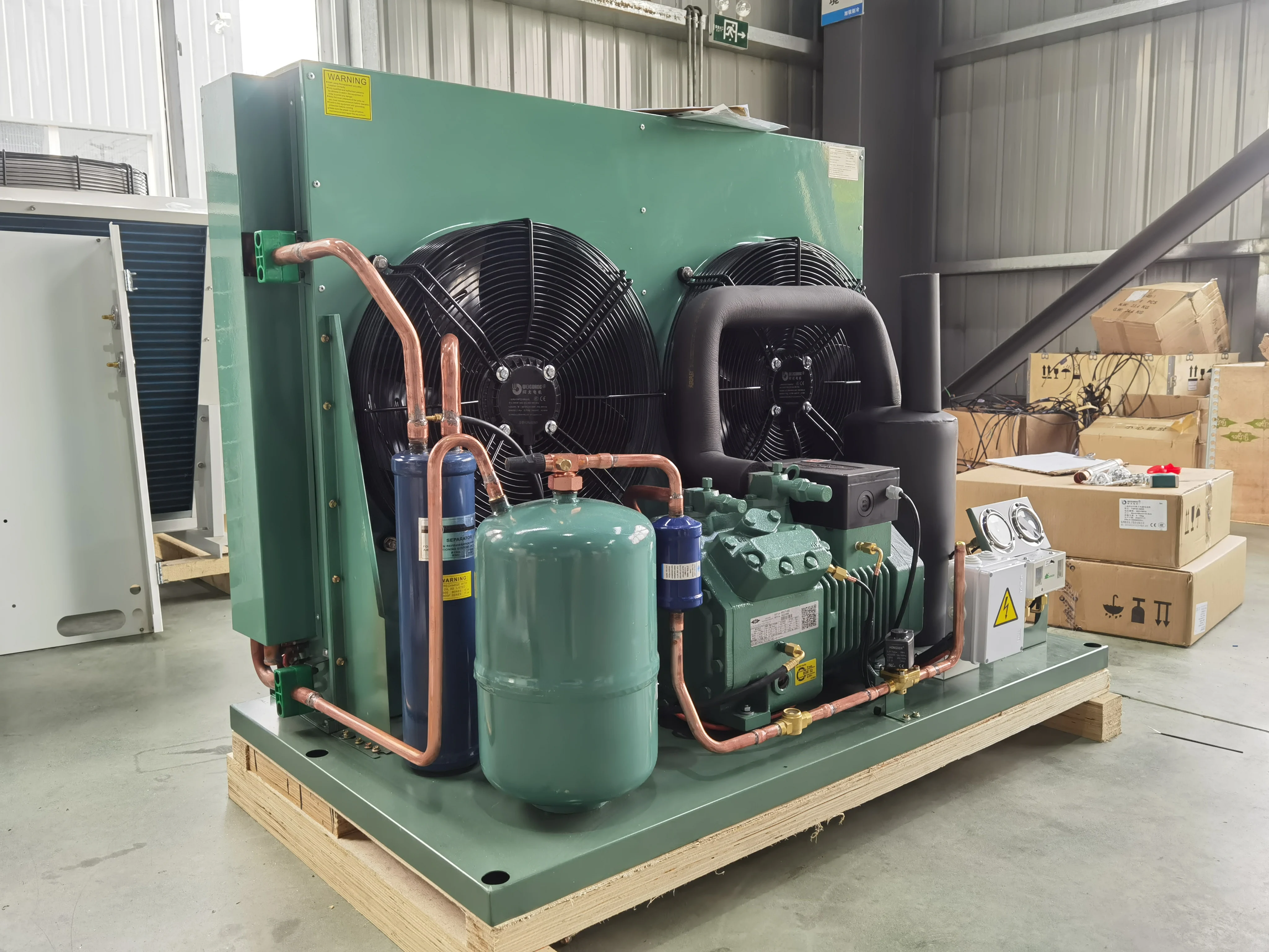 Freezer room refrigeration unit cold room condenser unit cold storage equipments for sale