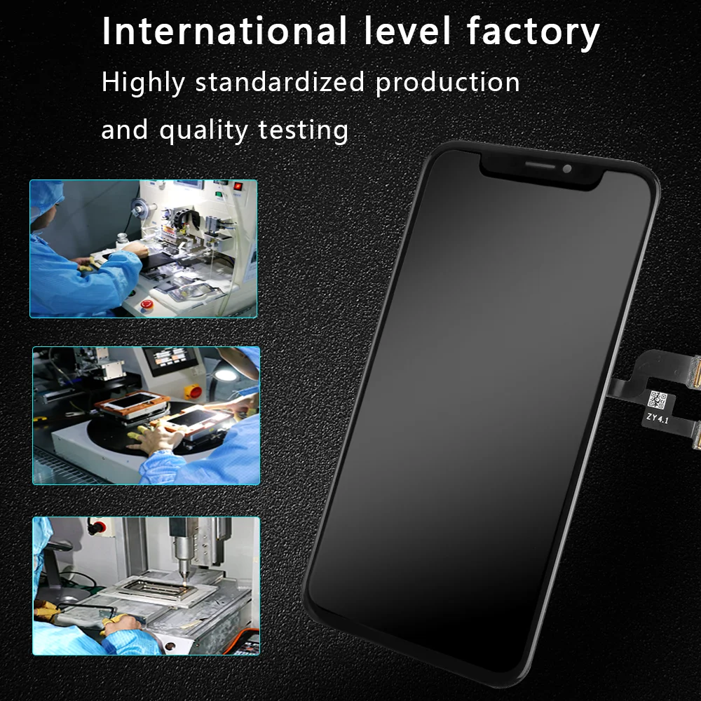  HEX Hard Soft OLED Screen Replacment Ecran HEHUI For iPhone X XS Max XR 11