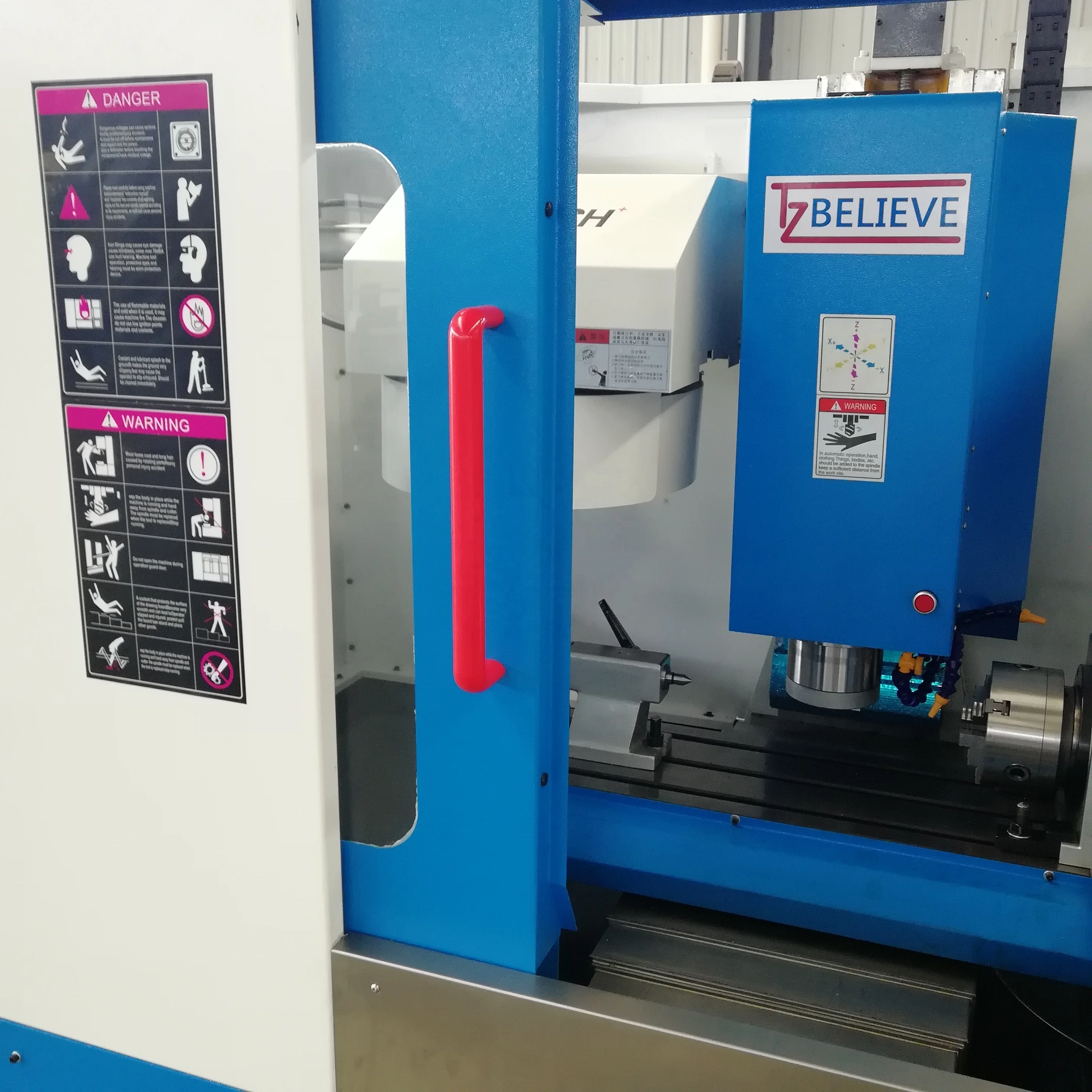 HOT sell  milling cnc 4 axis machine ZX7130 cnc milling machine