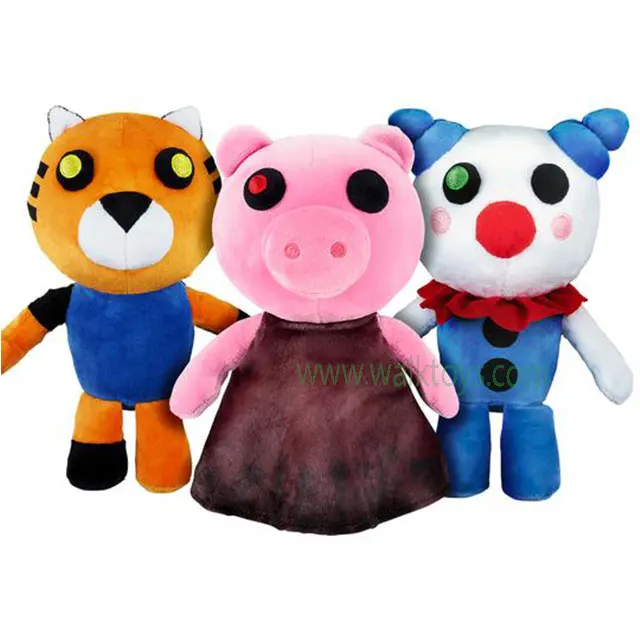 Custom Survival Horror Game Piggy Plush Toy Pink The Piggy Roblox Plush The Killer Stuffed Soft Toys