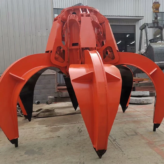 Hydraulic System Product Organ Peel Grabs with Motor and Hydraulic Pump