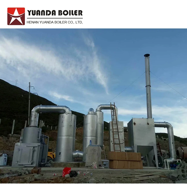 500kg lpg diesel natural gas fired general waste incinerator with filter